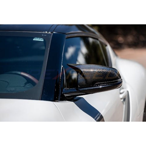 Rexpeed V9 Dry Carbon Mirror Replacement | 2020-2023 Toyota GR Supra (TS74)