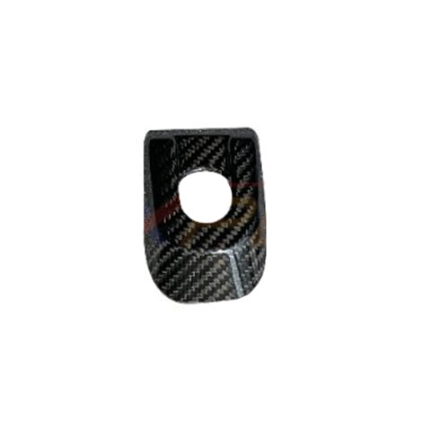 Rexpeed Dry Carbon Rear Seat Down Button Cover | 2022-2023 Subaru BRZ/Toyota GR86 (FR167/M)