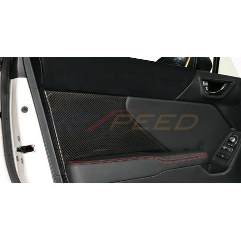 Rexpeed Dry Carbon Inner Door Panel Covers | 2022-2023 Subaru BRZ/Toyota GR86 (FR173)