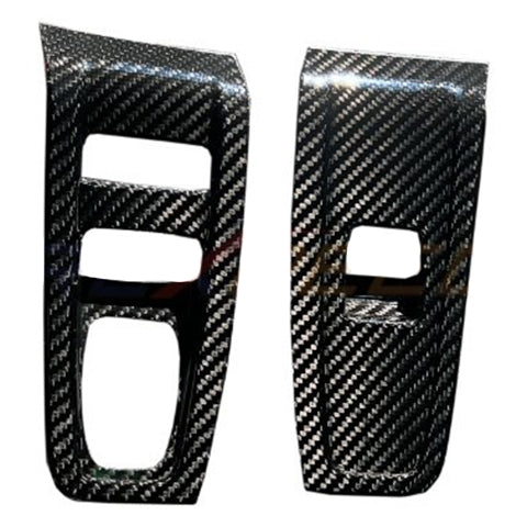 Rexpeed Dry Carbon Door Switch Panel Cover | 2022-2023 Subaru BRZ/Toyota GR86 (FR91U)
