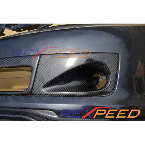 Rexpeed Front Carbon Bumper Ducts | 2008-2014 Subaru WRX STI (G03)