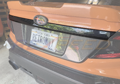 Rexpeed Dry Carbon Trunk Garnish | 2022+ Subaru WRX (G106)