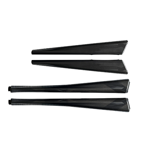 Rexpeed Dry Carbon Rear & Front Inner Door Trim Cover - 4pcs | 2022+ Subaru WRX (G107)