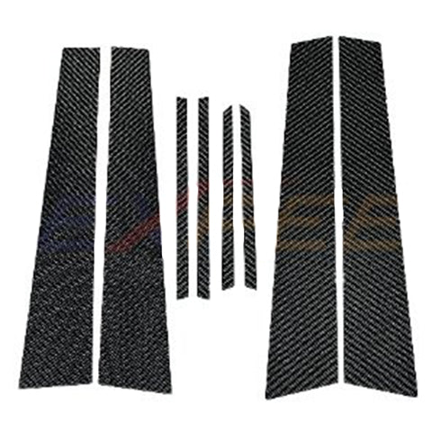 Rexpeed Carbon Fiber B Pillar Trim | 2022+ Subaru WRX (G115)