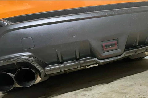 Rexpeed V1 Dry Carbon Rear Bumper Diffuser | 2022+ Subaru WRX (G142C)