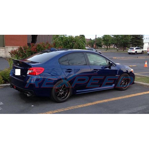 Rexpeed Duckbill Trunk Spoiler with Carbon Strip | 2015-2021 Subaru WRX/STI (G28C)