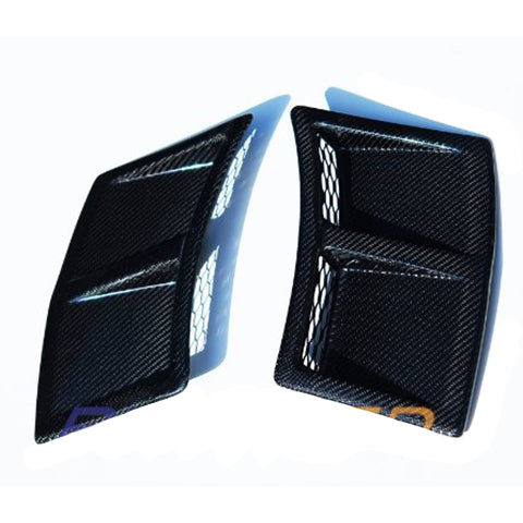 Rexpeed S207 Style Dry Carbon Rear Bumper Ducts | 2015-2021 Subaru WRX/STI (G49)