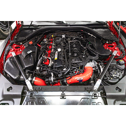Rexpeed Dry Carbon Engine Braces | 2020-2023 Toyota GR Supra (TS110)