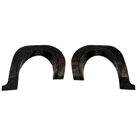 Rexpeed Dry Carbon Rear Bumper Exhaust Shield | 2020-2026 Toyota GR Supra (TS114)