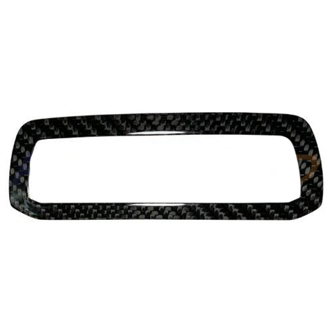 Rexpeed Carbon Fiber Cluster Switch Panel Badge | 2020-2026 Toyota Supra (TS20)