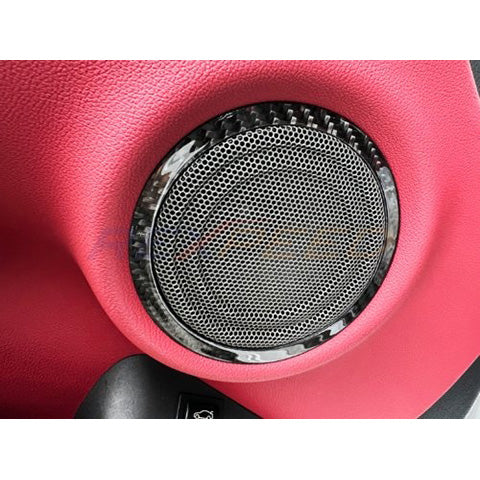 Rexpeed Carbon Fiber Speaker Trim | 2020-2023 Toyota GR Supra (TS77)