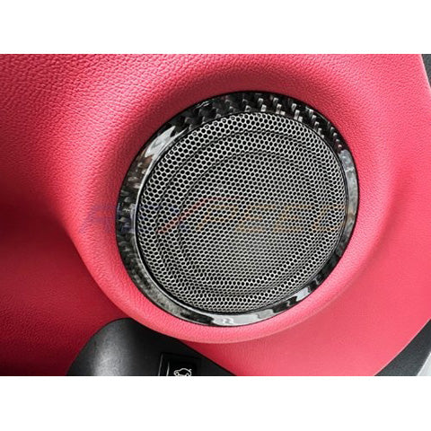 Rexpeed Carbon Fiber Speaker Trim | 2020-2026 Toyota GR Supra (TS77)