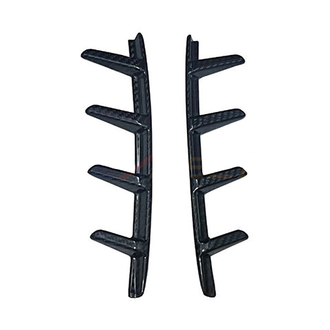 Rexpeed Dry Carbon Rear Duct Cover Set | 2020-2026 Toyota GR Supra (TS87)