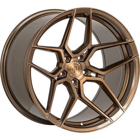 Rohana Wheels RFX11 Brushed Bronze 19x8.5 | 5x112 (RFX1119855112BZ25)