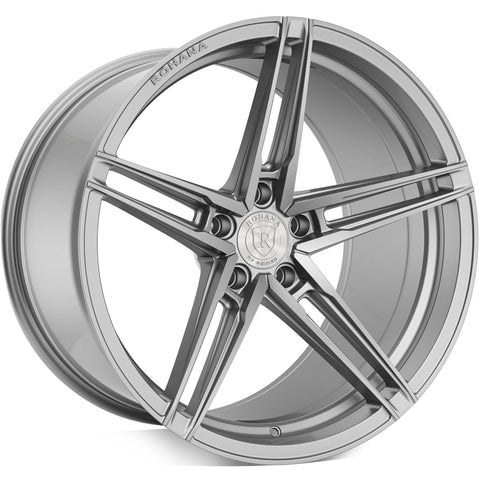 Rohana Wheels RFX15 Brushed Titanium 20x9 | 5x112 (RFX152095112BT45)
