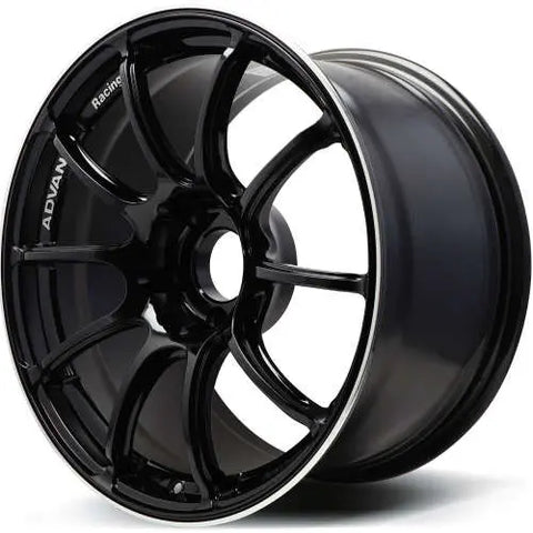 Advan Racing RZII Gloss Black w/ Machined Lip Ring 17x8.5 | 5x114.3 (YAZ7H31EB)
