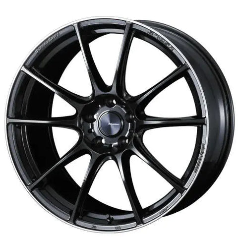 WedsSport SA-25R Metal Gray with Black Spoke Faces 19x8.5 | 5x114.3 (73820)