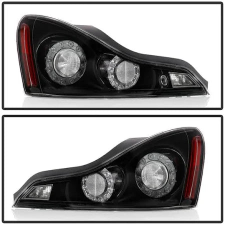 Spyder Auto OEM Style Tail Lights | 2008-2013 Infiniti G35 / G37 & 2014-2015 Infiniti Q60 (9047534)