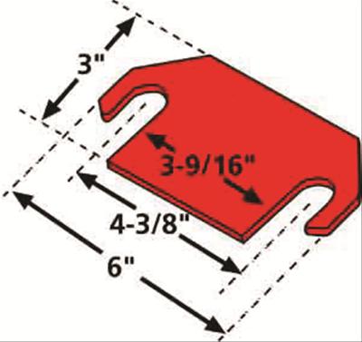 SPC Performance Tandem Truck Shims | Freightliner Truck & Toyota Camry (36032)