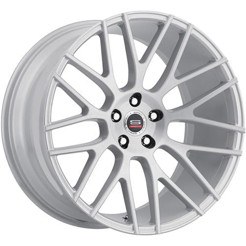 Spec-1 Wheels SPL-201 Silver w/ Machined Spoke Faces 20x9 | 5x112 (SPL20120901532SB)