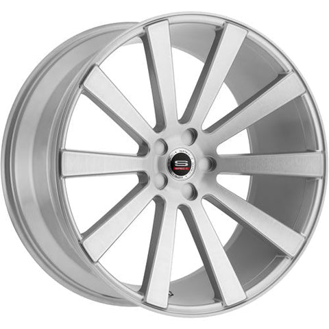 Spec-1 Wheels SPL-202 Silver w/ Machined Spoke Faces 20x9 | 5x112 (SPL20220901532SB)