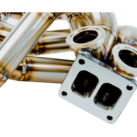 SpeedFactory Racing Forward Facing B-Series Outlaw Turbo Manifold | 1994-2001 Acura Integra, and 1999-2000 Honda Civic Si (SF-04-051)