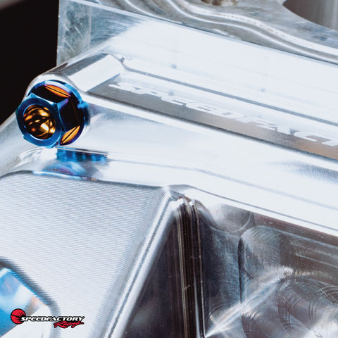 SpeedFactory Racing Titanium Transmission to Engine Bolt Kits | 2002-2006 Acura RSX Type-S, 1990-2001 Acura Integra, and 2006-2015 Honda Civic Si (SF-02-075-B/D-M12)