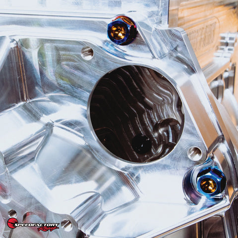 SpeedFactory Racing Titanium Transmission to Engine Bolt Kits | 2002-2006 Acura RSX Type-S, 1990-2001 Acura Integra, and 2006-2015 Honda Civic Si (SF-02-075-B/D-M12)