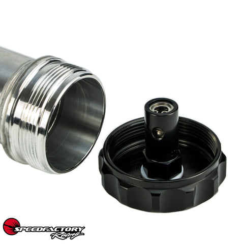 SpeedFactory Racing Front Mount Drag Race Fuel Cell | 1994-2001 Acura Integra, and 1996-2000 Honda Civic (SF-02-090)