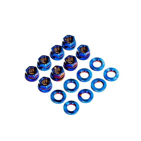 SpeedFactory Racing Titanium Upper Shock/Strut Hardware Kit (SF-02-075-USM)