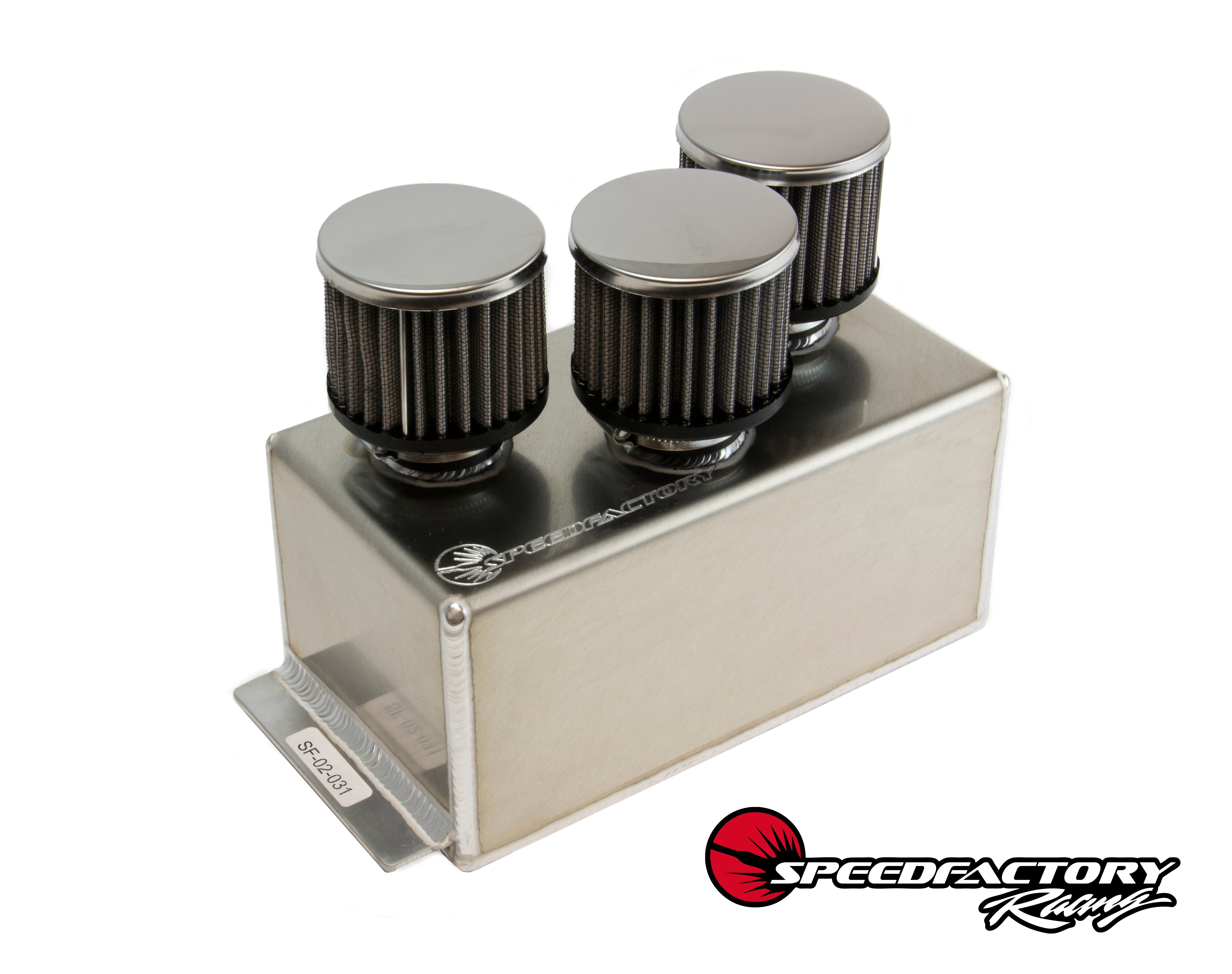 SpeedFactory Racing 3 Filter Oil Catch Can | 1994-2001 Acura
