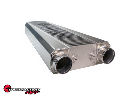 SpeedFactory Racing 1000HP K-Series Vertical Flow Intercooler Same Side Inlet/Outlet | 2002-2006 Acura RSX Type-S, 2004-2014 Acura TSX, and 2006-2015 Honda Civic Si (SF-06-098)