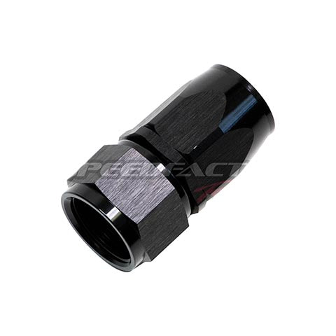 SpeedFactory Racing -12AN Straight Black Hose End (SF-11-312-S)