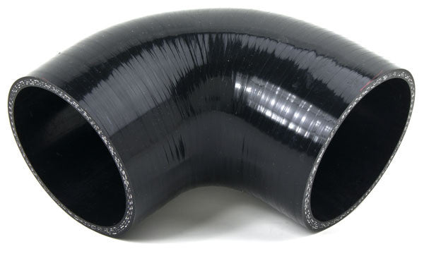 90 Degree Coupler 90 Degree Elbow Silicone Hose Coupler - Reduces 2.5" To 2", 4-Ply Black Glossy, High Temp & Pressure Rated 2 In Coupler - Foto 7