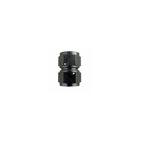 System1 Designs Swivel Female-to-Female Coupler | -6an | Black