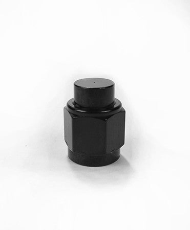 System1 Designs Black -6AN Cap with 1/8NPT Port (6900)