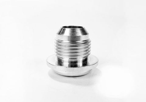 System1 Designs Round Base Weld On Fitting | -6an | 1.00" Step | Alloy