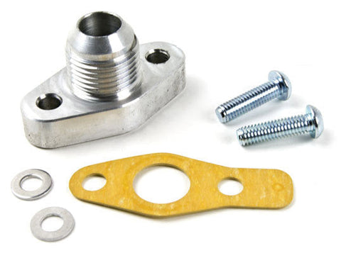 System1 Designs Oil Drain Flange for MHI Turbochargers | Male 10an
