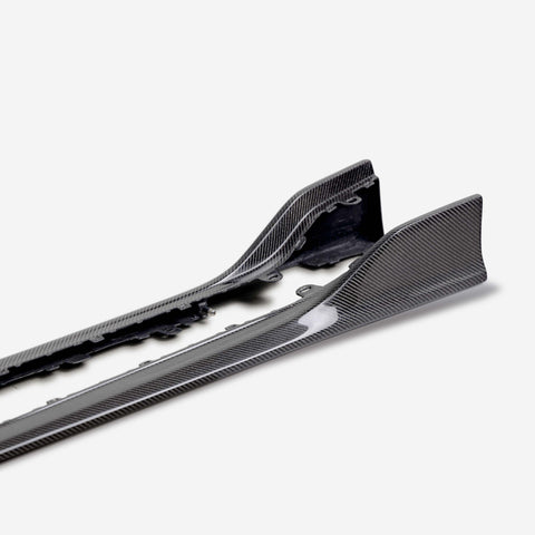 Seibon Carbon MB-Style Carbon Fiber Side Skirts | 2023+ Honda Civic Type R (SS23HDCVR-MB)