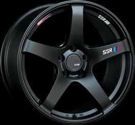 SSR Wheels GTV01 Flat Black 18x8 | 5x114.3 (T418800+3505GMB)