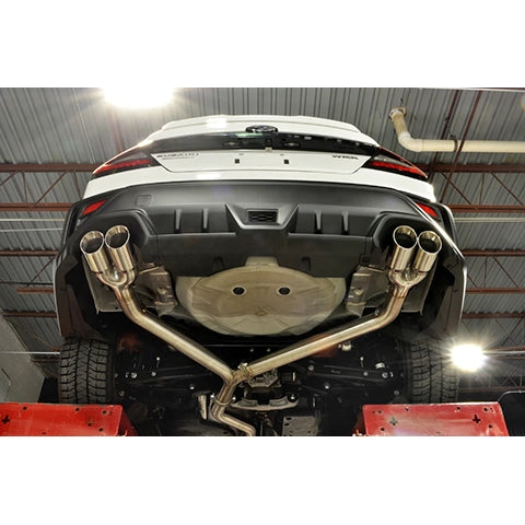 STM Stainless Dual Exit Catback Exhaust | 2022+ Subaru WRX (STM-VBWRX-EXDE-SS)