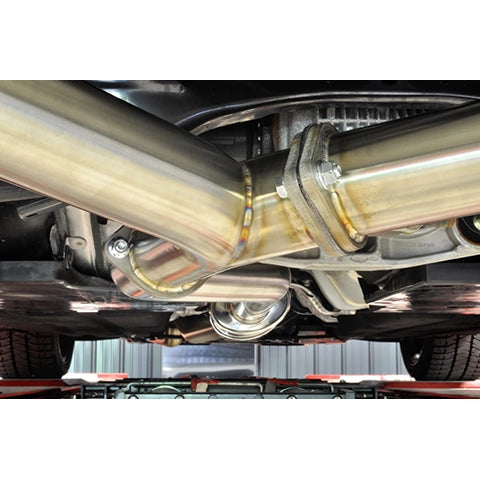 STM Stainless Dual Exit Catback Exhaust | 2022+ Subaru WRX (STM-VBWRX-EXDE-SS)
