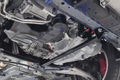 STM Lightweight Front Cross Member Brace | 2008-2015 Mitsubishi Lancer Evolution X (STM-EVOX-FCMB)