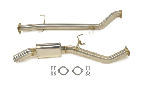 STM Stainless Cat-Back Exhaust | 1990-1994 Mitsubishi Eclipse GSX/Eagle Talon TSi/Plymouth Laser RS AWD (STM-1GDSM-EX-SS)