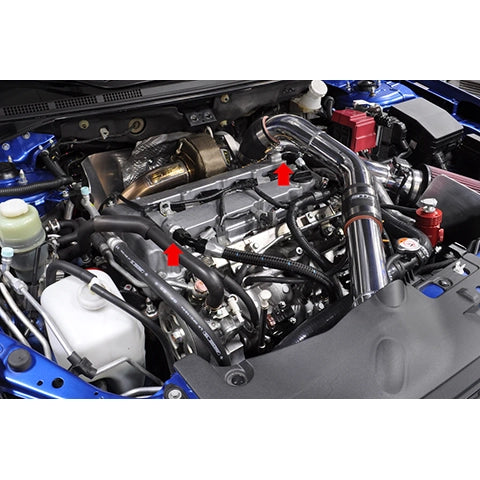 STM Engine Oil Catch Can for Metal Valve Cover | 2008-2015 Mitsubishi Lancer Evolution X (STM-EVOX-CC-MVC)