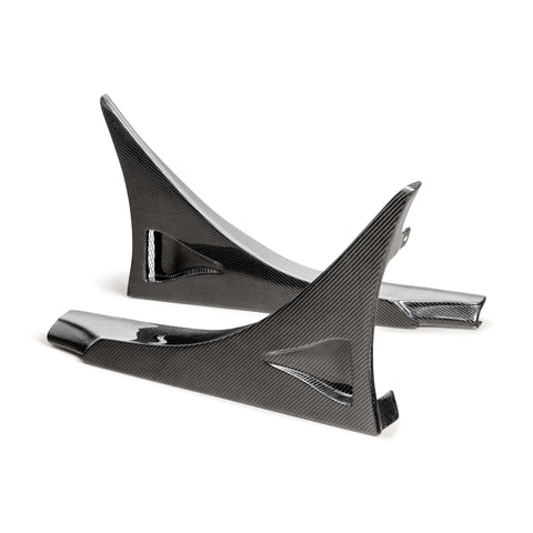 Seibon MB-style Carbon Fiber Rear Side Skirt Extensions | 2023+ Honda Civic Type R (SX23HDCVR-MB-R)