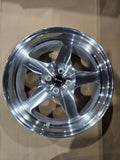 Vors Wheels SP1 Silver w/ Machined Lip 17x8 | 4x100/4x114.3 (SP0117808H30SF) - Return