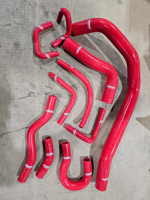 Mishimoto Silicone Radiator Hose Kit / 88-91 Honda Civic Silicone Hose Kit, Red - Return