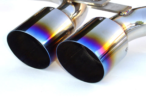 Invidia N1 Catback Exhaust w/Titanium Tips | 2003-2004 Mini Cooper-S (HS03MCSGTT)