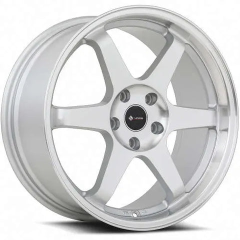 Vors Wheels TR37 Silver w/ Machined Spoke Faces 18x9.5 | 5x112 (TR37189551422SF-512)